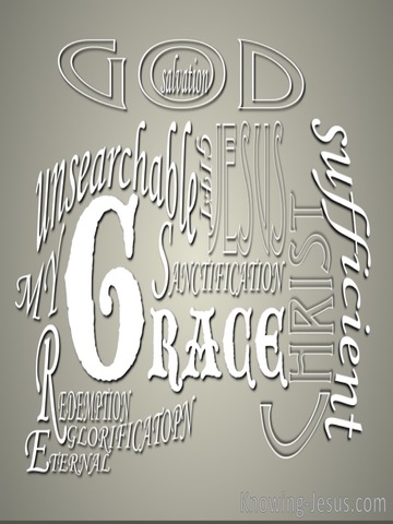 God's Glorious Grace (white)